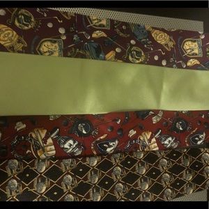 Lot of 4 men’s ties..for your golf ⛳️ enthusiast